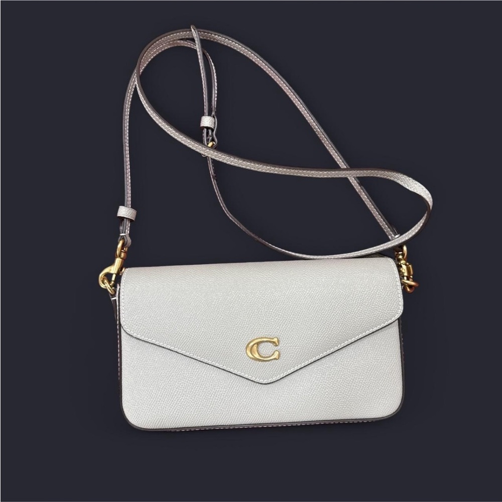 Grey/Cream Coach Bag